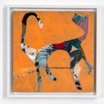 Framed image of Pausing for Thought - The Shape of Things Edition 1: Creatures - Clare Blatchford-hanna